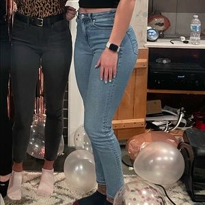 American Eagle stretch Mom jean